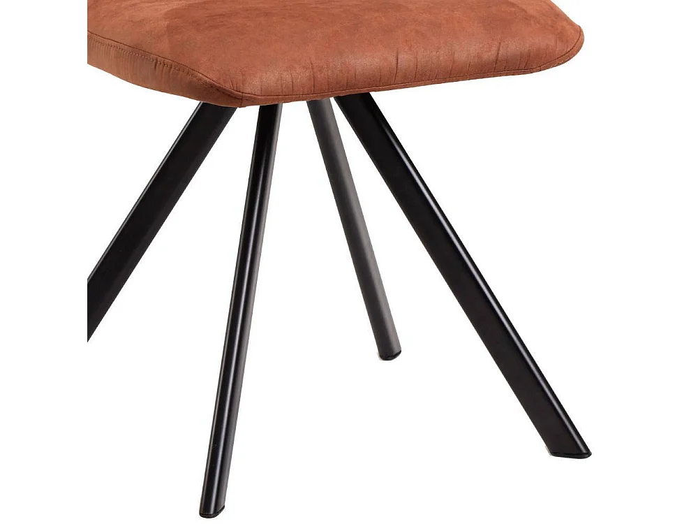 Esstisch Stühle Polsterstuhl aus Microfaser in modernem Design (2er Set)