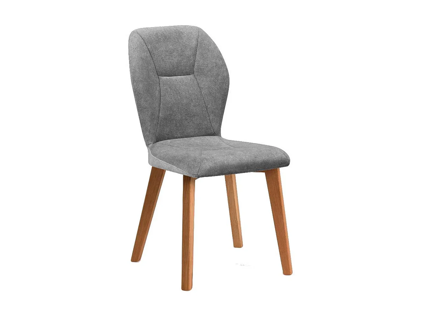 Esszimmerstuhl Stuhl Esszimmer aus Flockstoff mit Gestell aus Massivholz (2er Set)