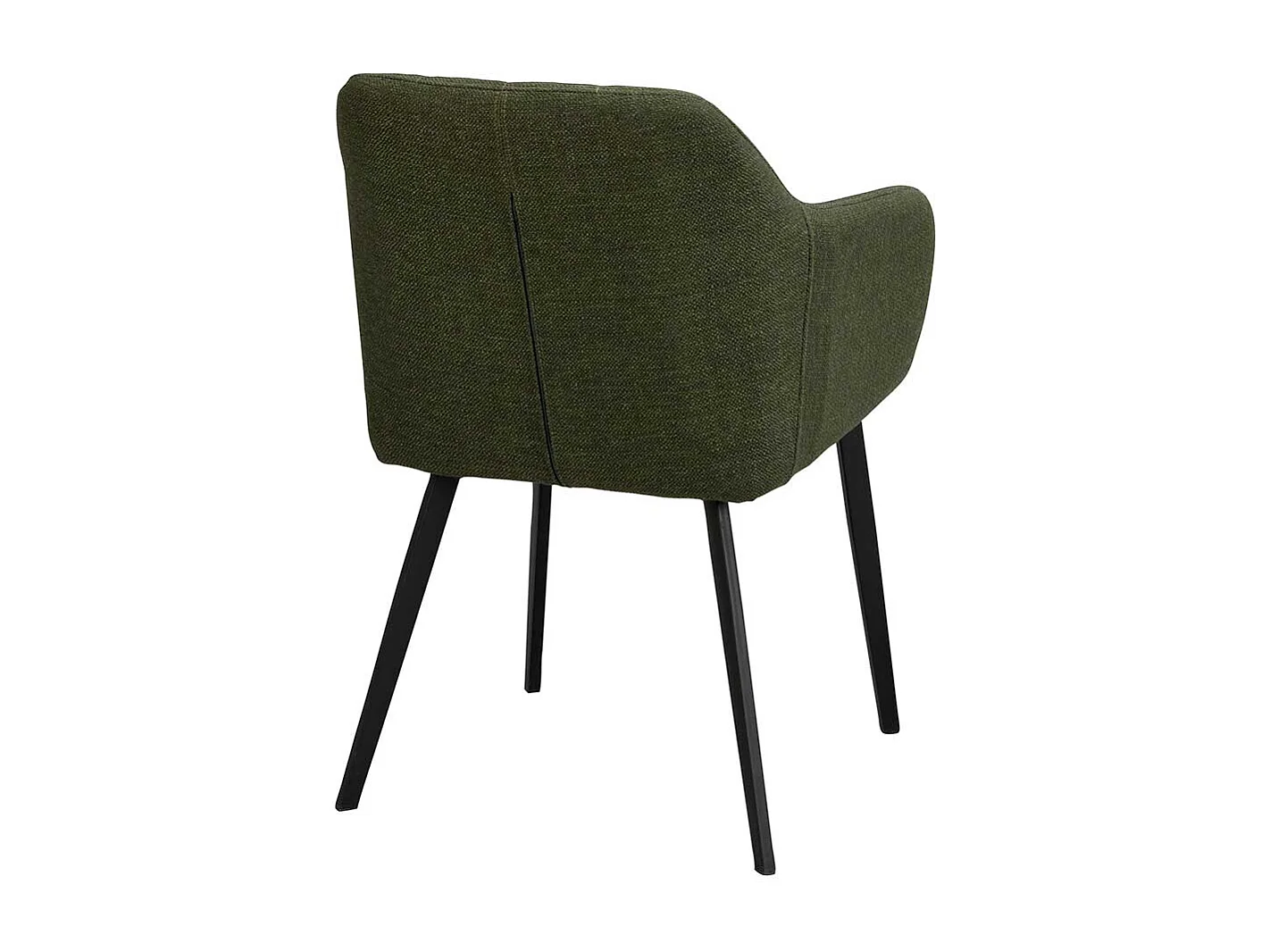 Küchenstühle in Dunkelgrün Armlehnen (2er Set)