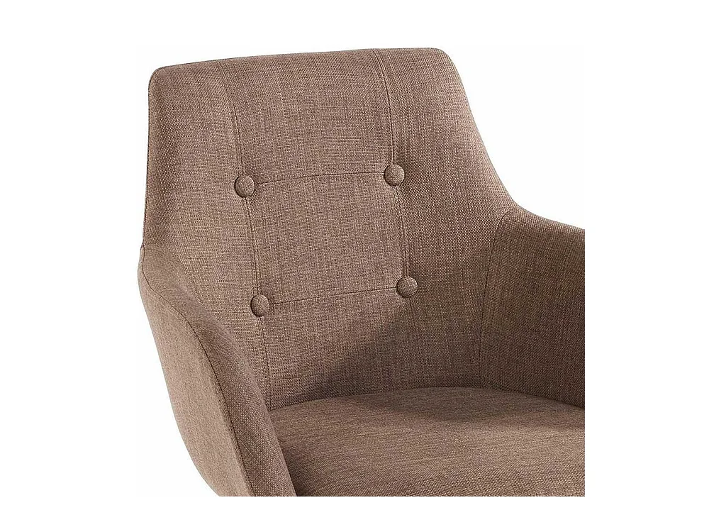 Esszimmerarmlehnstuhl Set in Hellbraun Schwarz (2er Set)