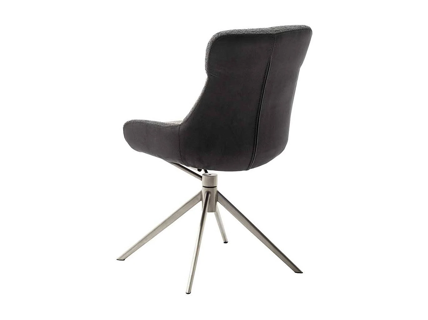 Esszimmerstuhl mit Taschenfederkern Gestell aus Metall (2er Set)