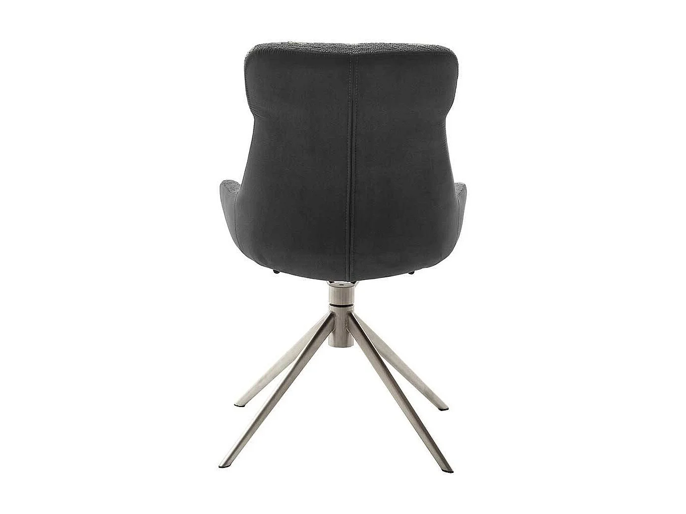 Esszimmerstuhl mit Taschenfederkern Gestell aus Metall (2er Set)