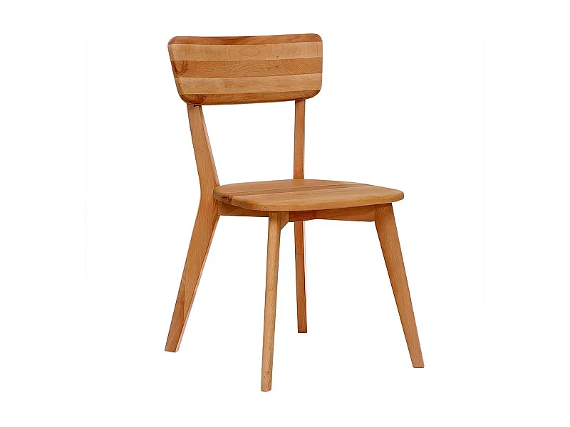 Küchenstuhl aus Kernbuche Massivholz geölt