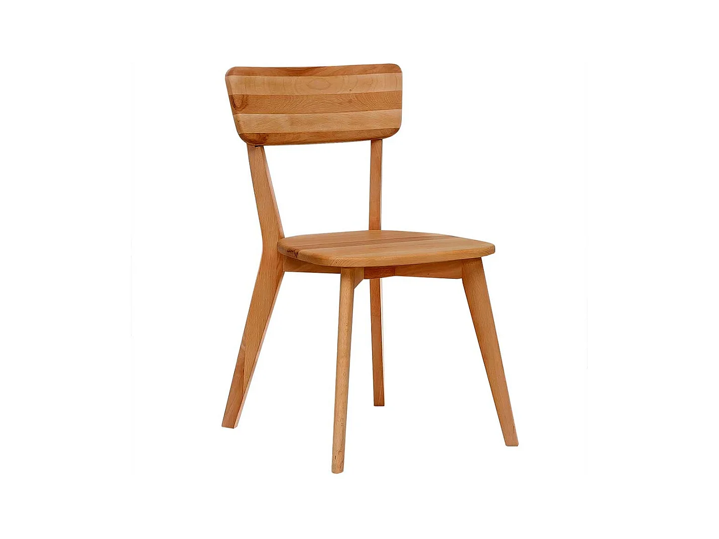 Küchenstuhl aus Kernbuche Massivholz geölt