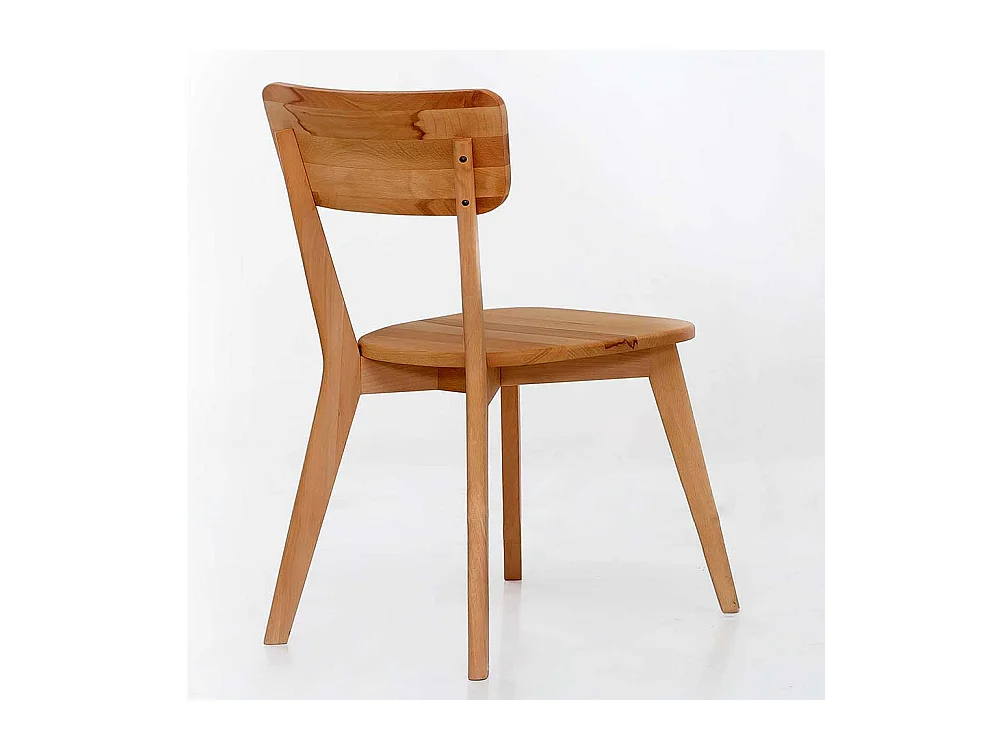 Küchenstuhl aus Kernbuche Massivholz geölt