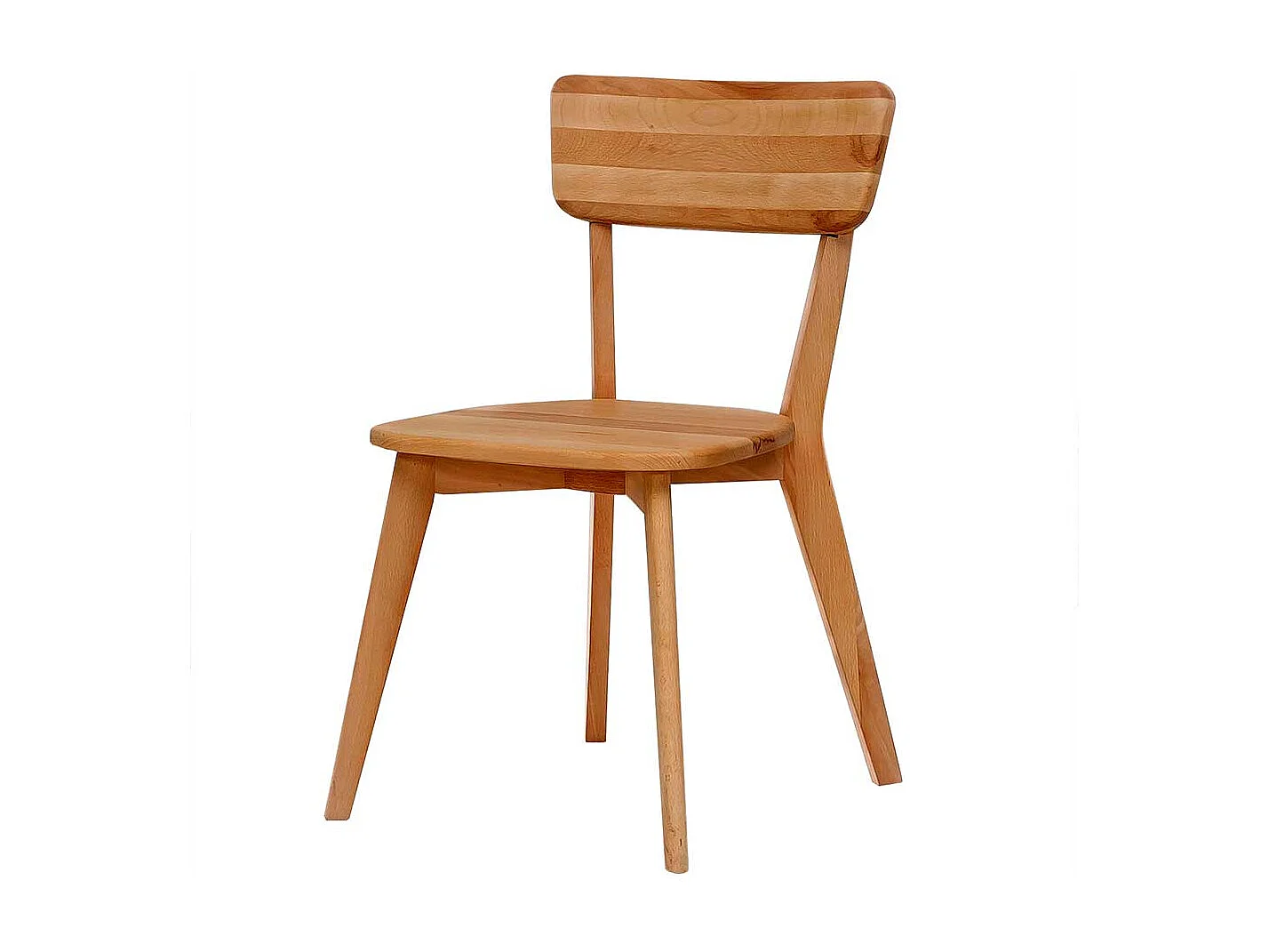 Küchenstuhl aus Kernbuche Massivholz geölt