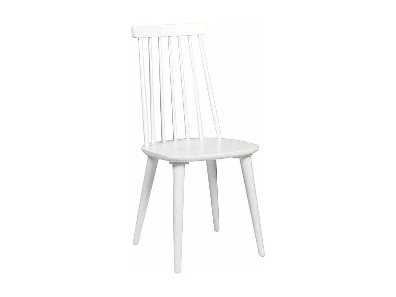 Stuhl in Weiß massiv (4er Set)
