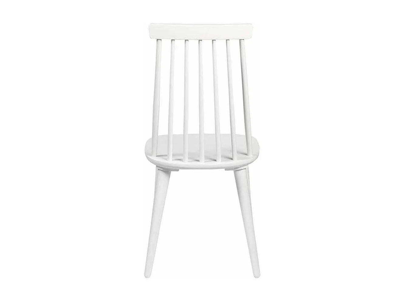 Stuhl in Weiß massiv (4er Set)
