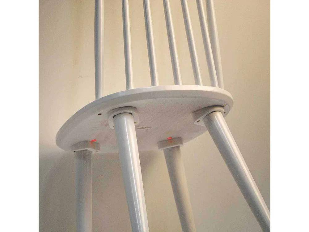 Stuhl in Weiß massiv (4er Set)