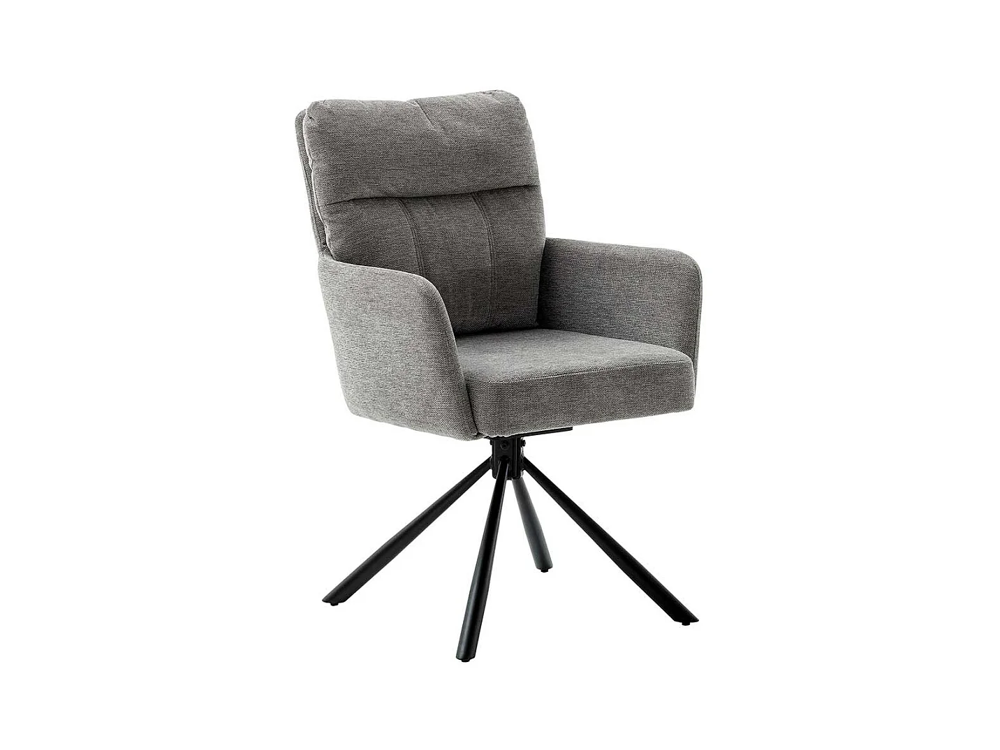 Stuhl mit Armlehnen gepolstert (2er Set)