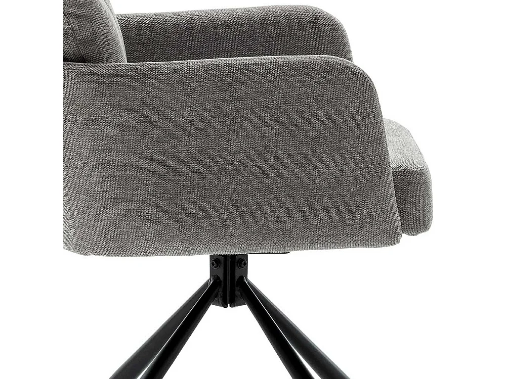 Stuhl mit Armlehnen gepolstert (2er Set)