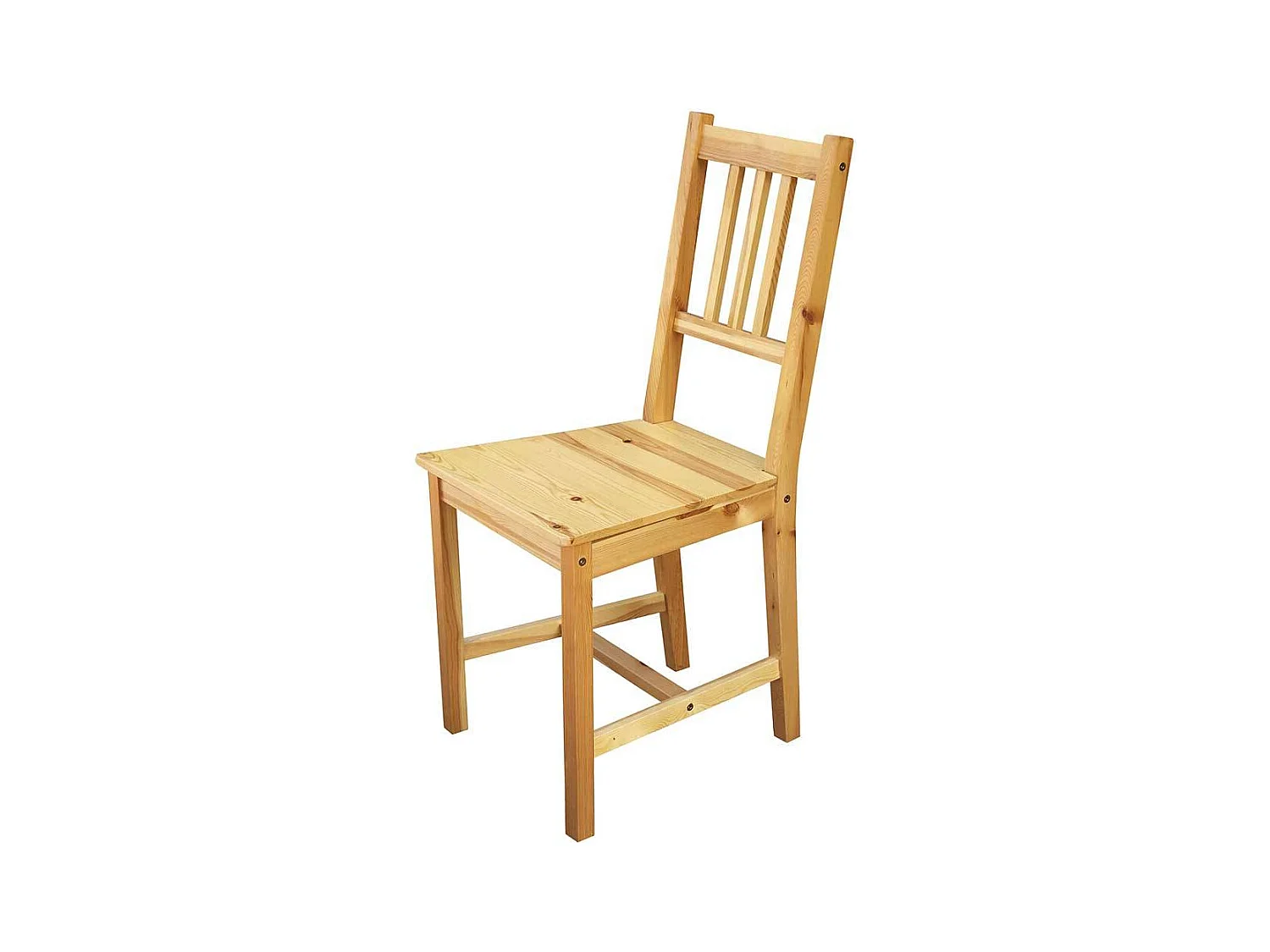 Holz Stuhl Set Kiefer im Landhausstil Massivholz (2er Set)