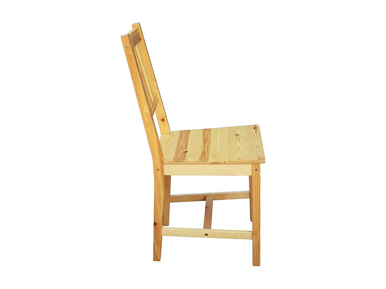 Holz Stuhl Set Kiefer im Landhausstil Massivholz (2er Set)