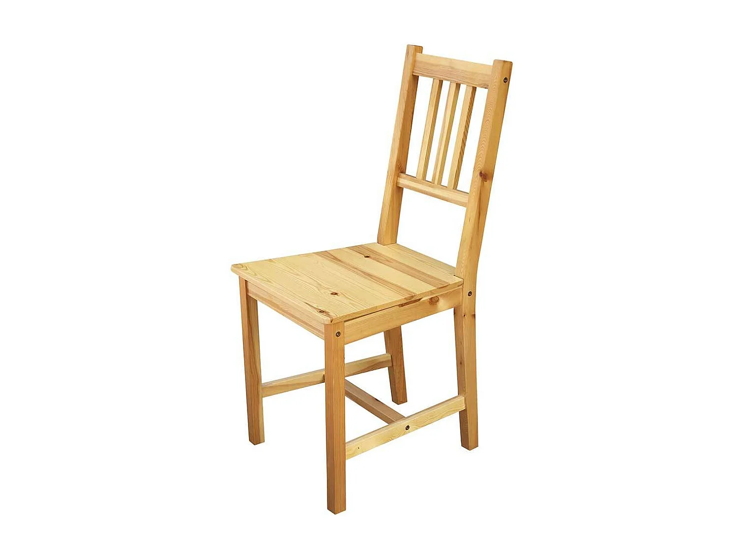 Holz Stuhl Set Kiefer im Landhausstil Massivholz (2er Set)