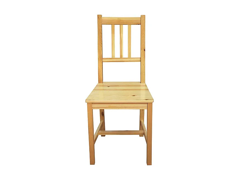 Holz Stuhl Set Kiefer im Landhausstil Massivholz (2er Set)