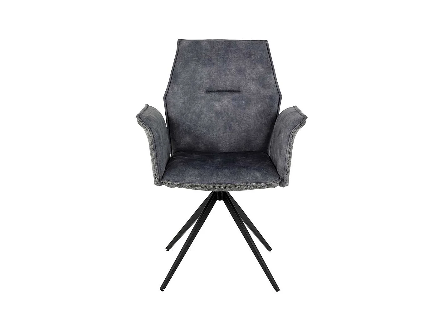 Armlehnenstuhl in modernem Design Gestell aus Metall (4er Set)