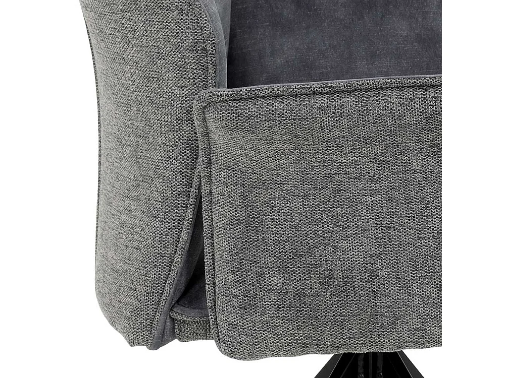 Armlehnenstuhl in modernem Design Gestell aus Metall (4er Set)