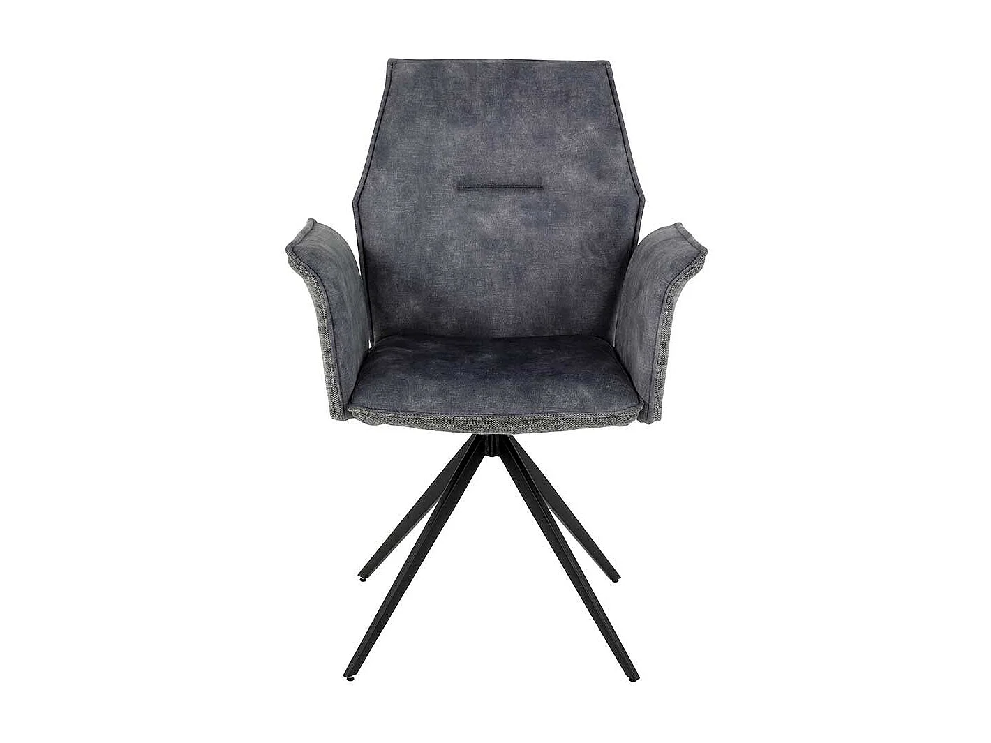 Armlehnenstuhl in modernem Design Gestell aus Metall (4er Set)