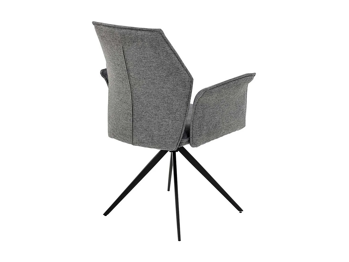 Armlehnenstuhl in modernem Design Gestell aus Metall (4er Set)