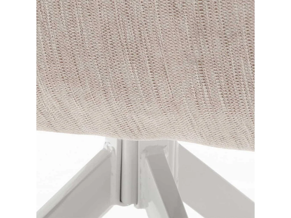 Esszimmerstuhl drehbar Gestell aus Metall (2er Set)