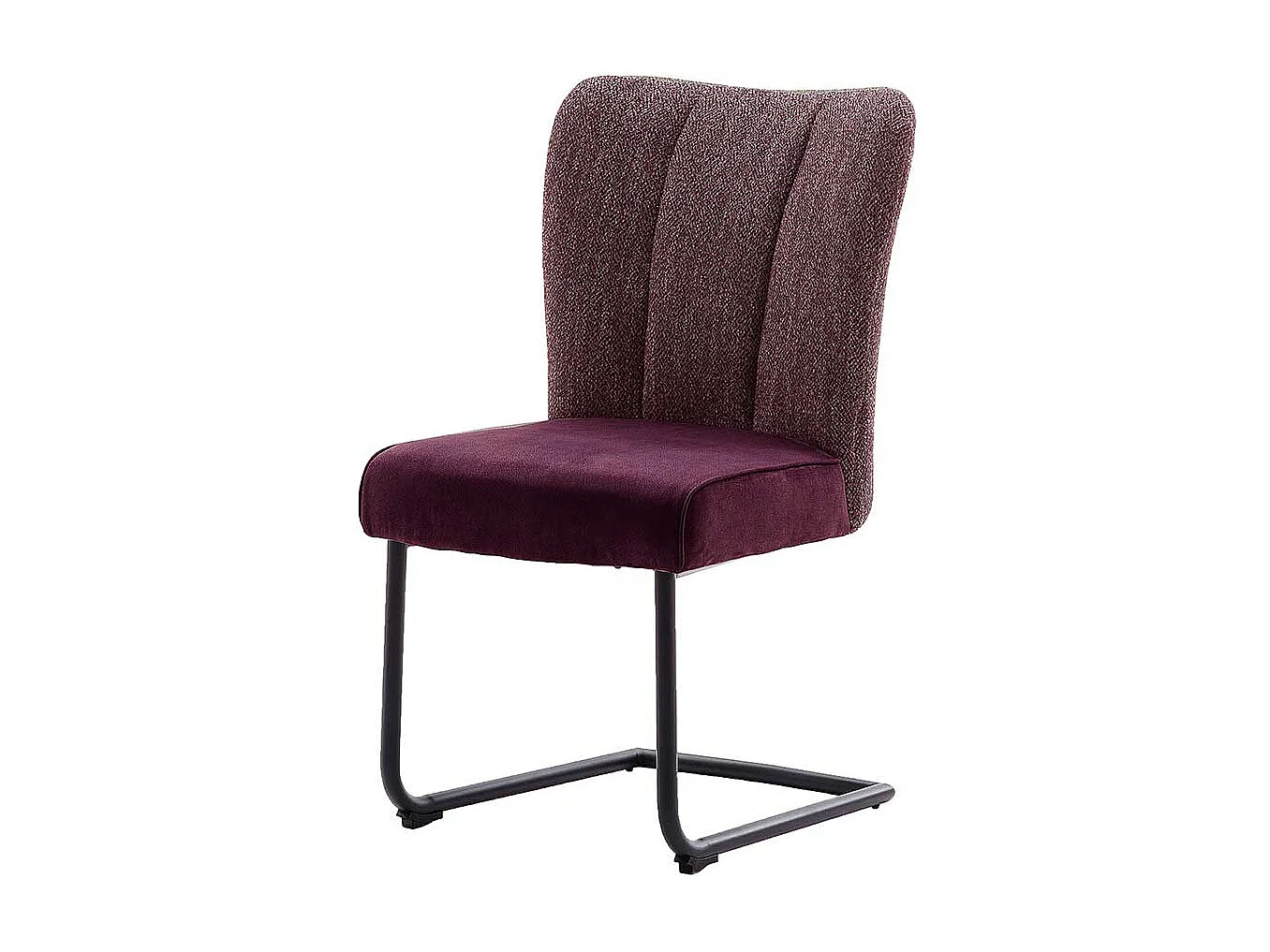 Schwingst�hle in Dunkelrot hoher Lehne (2er Set)