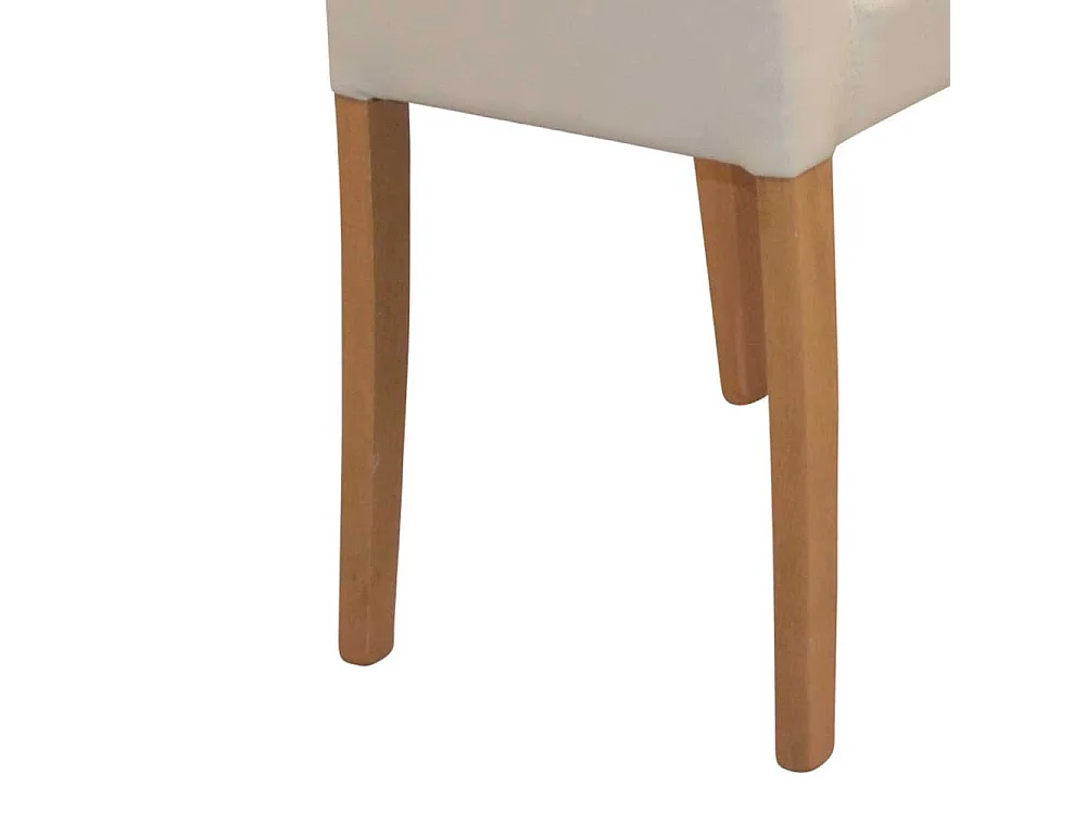 Esszimmerstühle Hochlehner in Beige Eichefarben (2er Set)