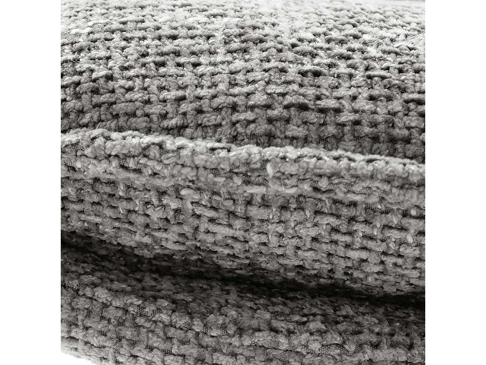 Esszimmerstuhl Anthrazit drehbar Strukturstoff (2er Set)