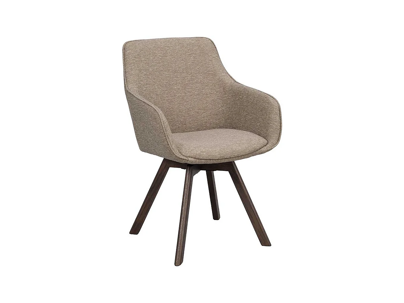 Armlehnstuhl Stuhl Esszimmer mit Armlehnen drehbar (2er Set)