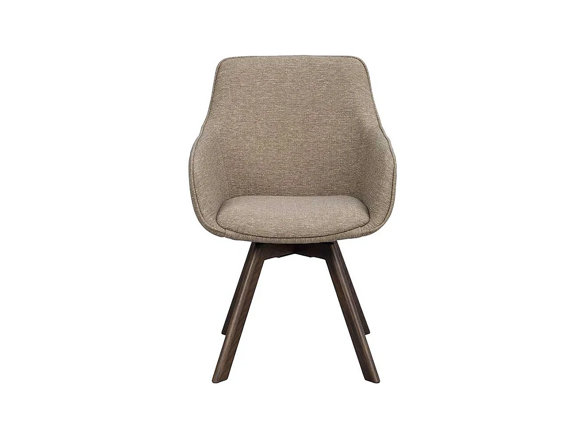 Armlehnstuhl Stuhl Esszimmer mit Armlehnen drehbar (2er Set)