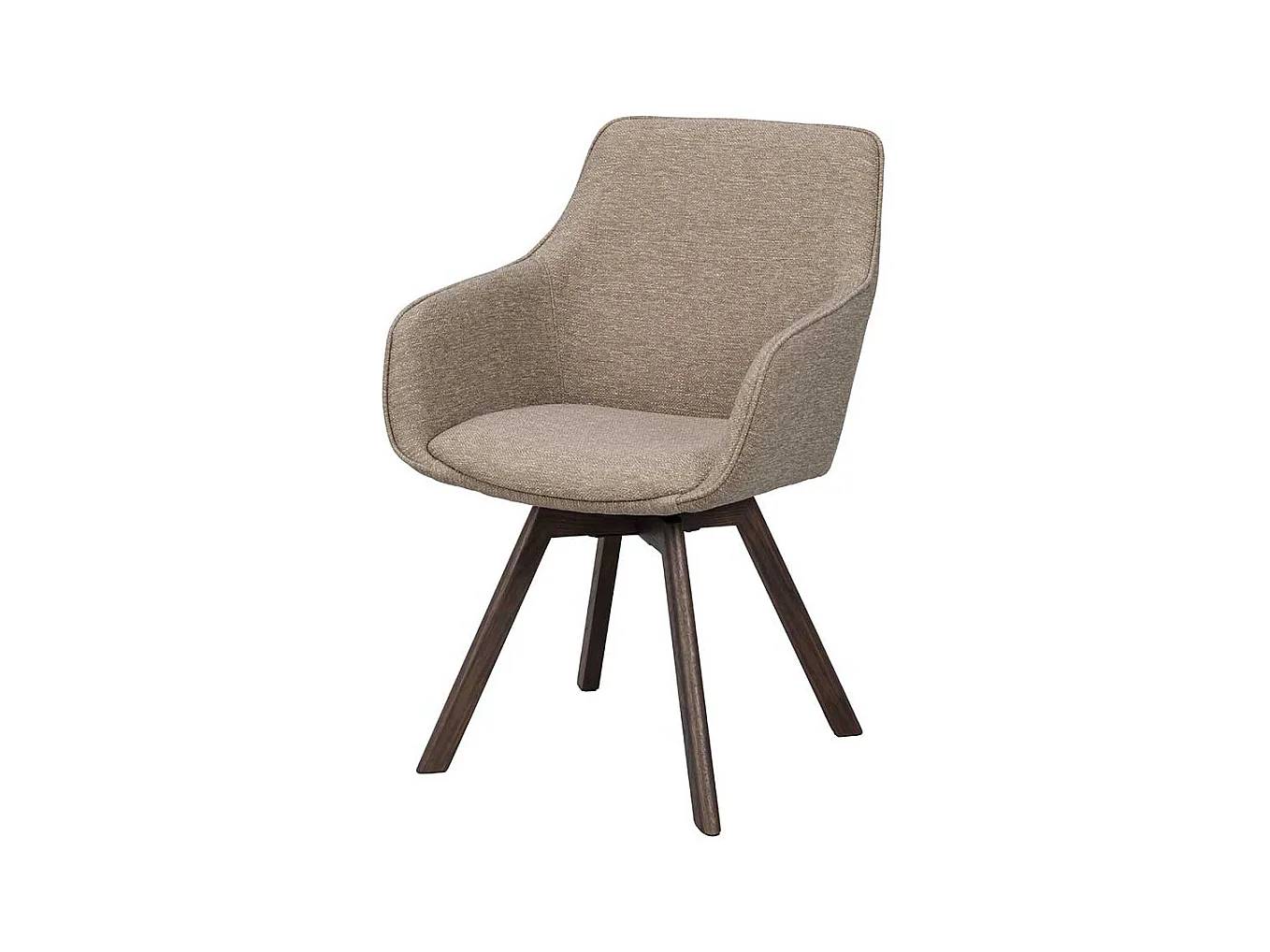 Armlehnstuhl Stuhl Esszimmer mit Armlehnen drehbar (2er Set)