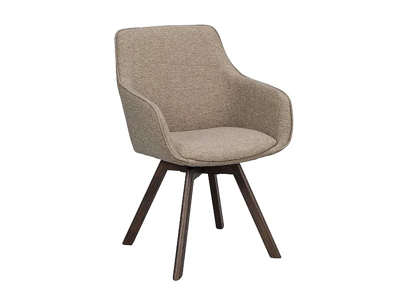 Armlehnstuhl Stuhl Esszimmer mit Armlehnen drehbar (2er Set)