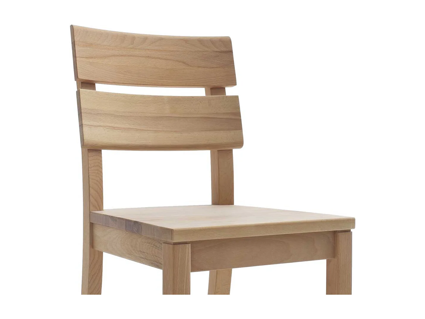 Holzstuhl massiv geölt Kernbuche