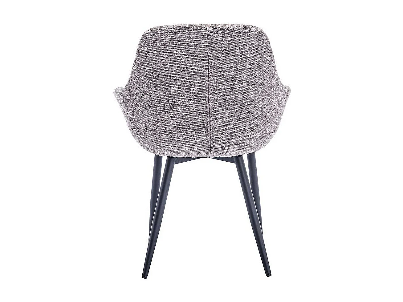 Esstisch Stühle mit Armlehnen in Taupe 86 cm hoch (2er Set)