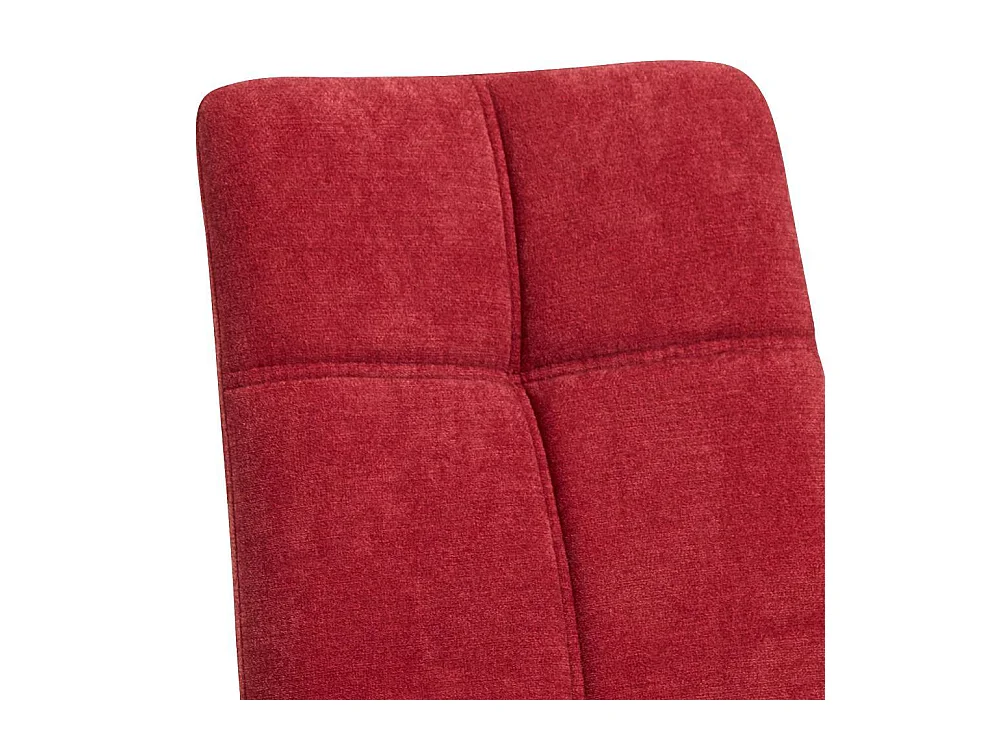 Polsterstuhl Esszimmer Küchenstuhl aus Flockstoff mit Steppungen (2er Set)