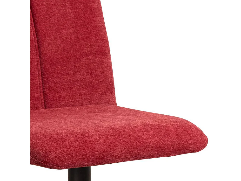 Polsterstuhl Esszimmer Küchenstuhl aus Flockstoff mit Steppungen (2er Set)