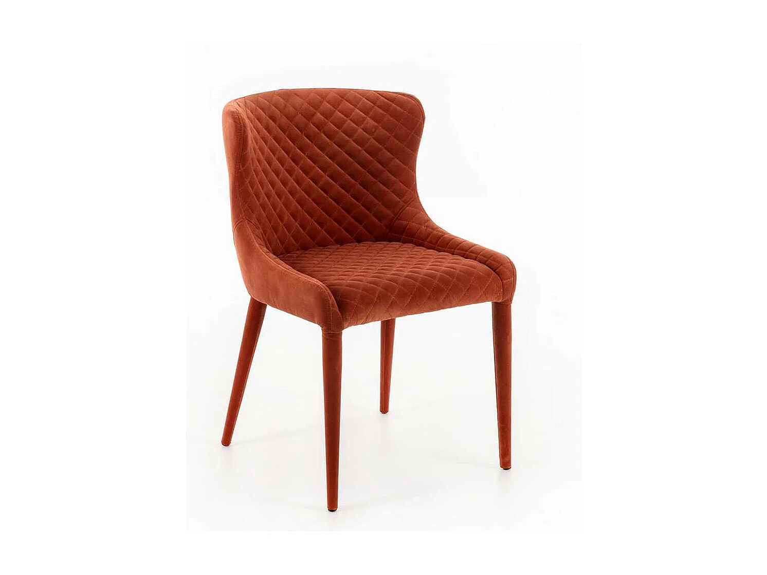 Polsterstuhl Esszimmer mit aufwendigen Steppungen Gestell bezogen