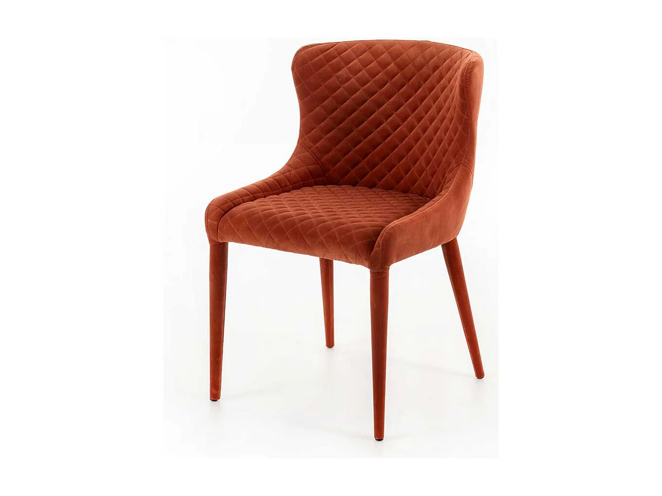 Polsterstuhl Esszimmer mit aufwendigen Steppungen Gestell bezogen