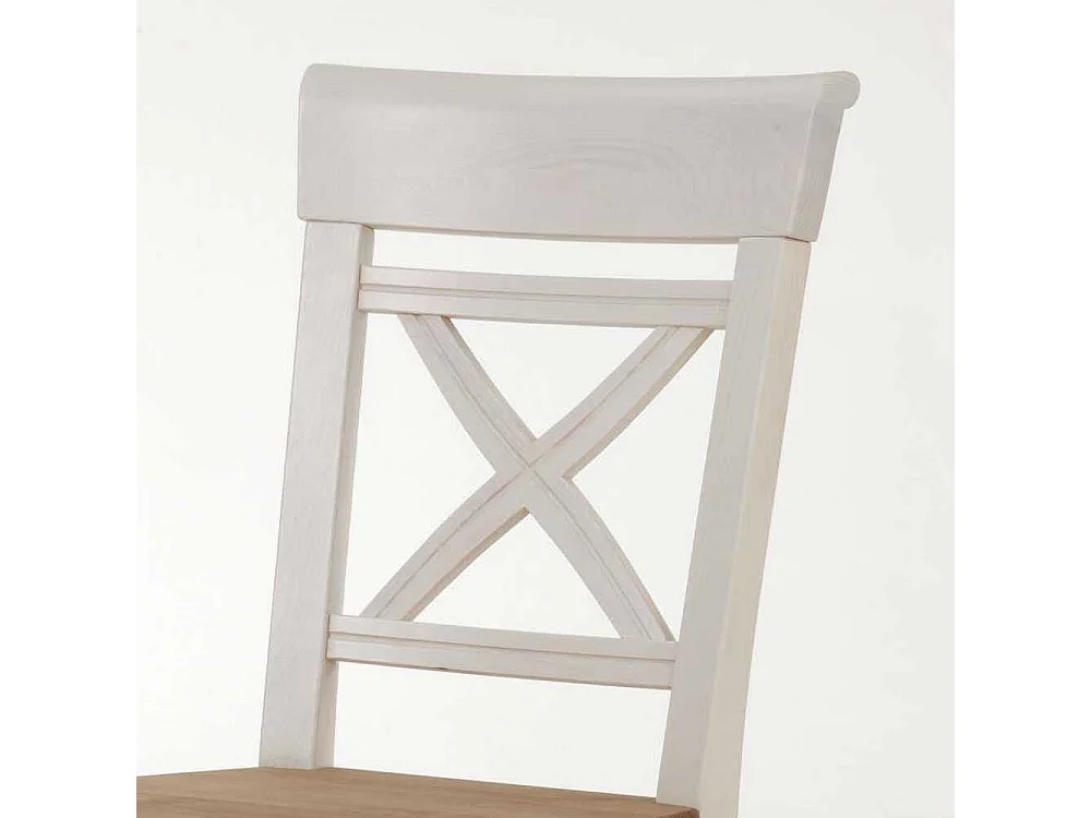 Esszimmerstuhl aus Kiefer Massivholz Landhausstil (2er Set)