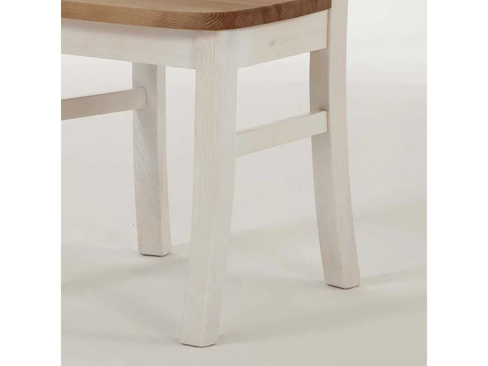 Esszimmerstuhl aus Kiefer Massivholz Landhausstil (2er Set)