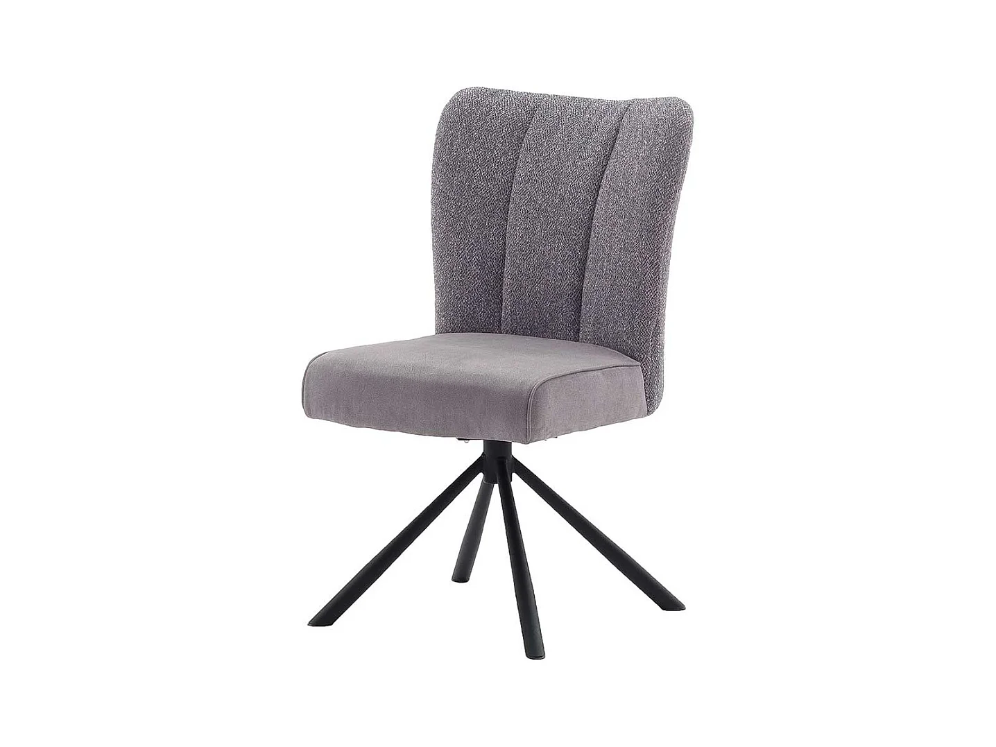 Polsterst�hle in Grau hoher Lehne (2er Set)