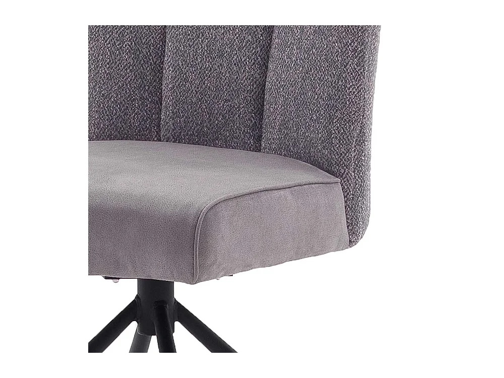 Polsterst�hle in Grau hoher Lehne (2er Set)