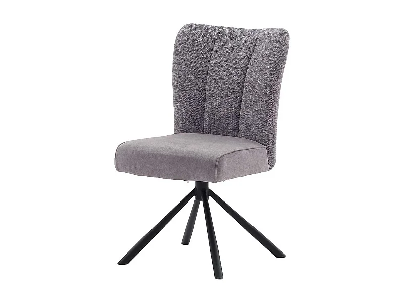 Polsterst�hle in Grau hoher Lehne (2er Set)