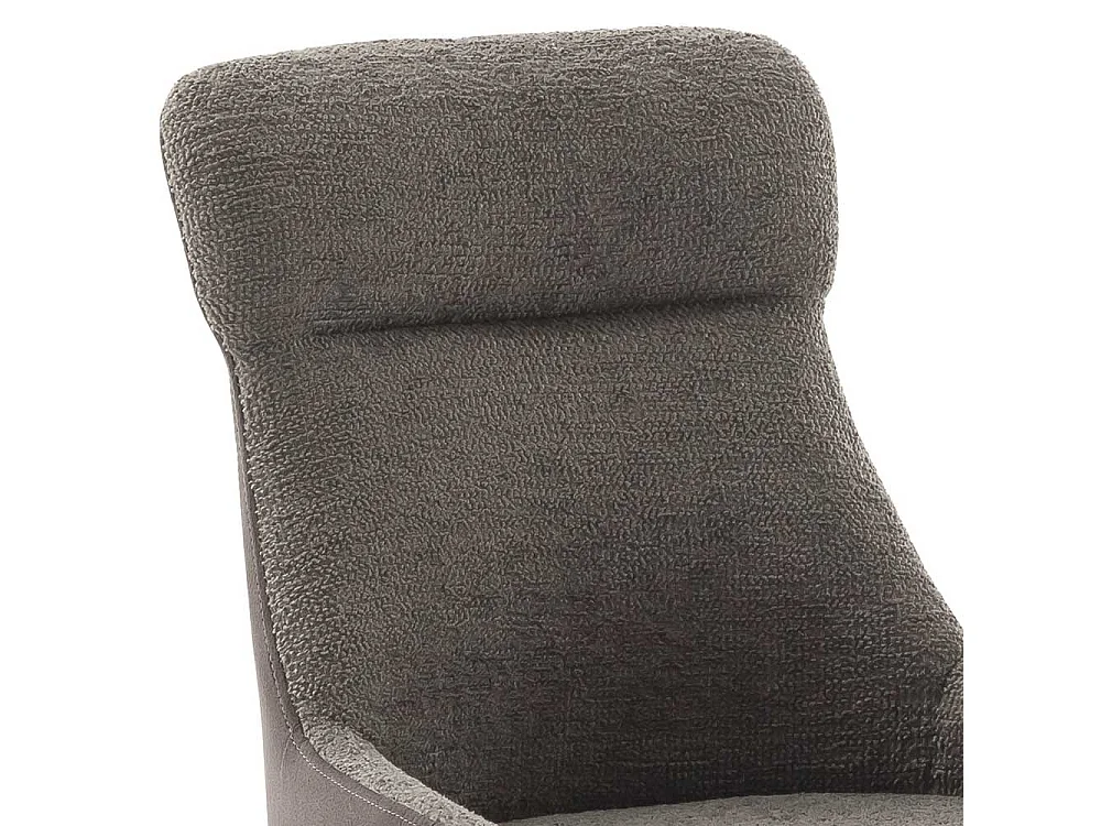 Esszimmerstuhl drehbar Schlammfarben (2er Set)