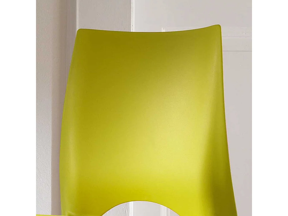 Design Stuhl in Hellgrün Retro (4er Set)
