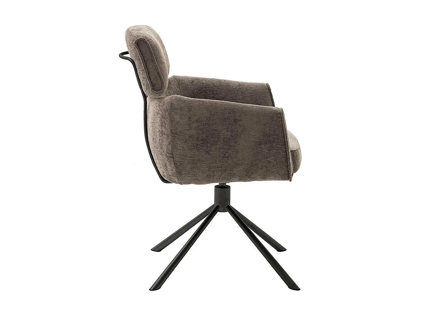 Armlehner mit Metallgestell drehbar modernem Design (2er Set)