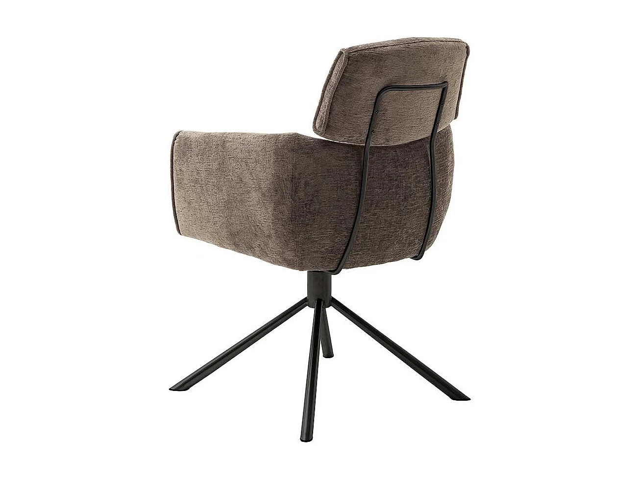 Armlehner mit Metallgestell drehbar modernem Design (2er Set)