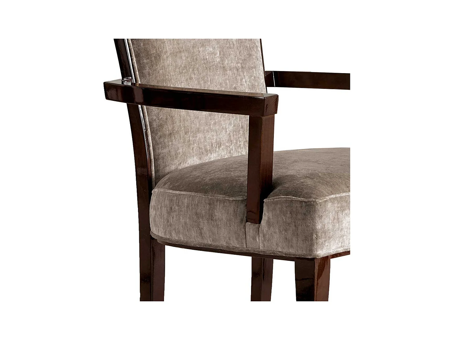 Hochwertiger Armlehnstuhl in italienischem Design hoher Lehne