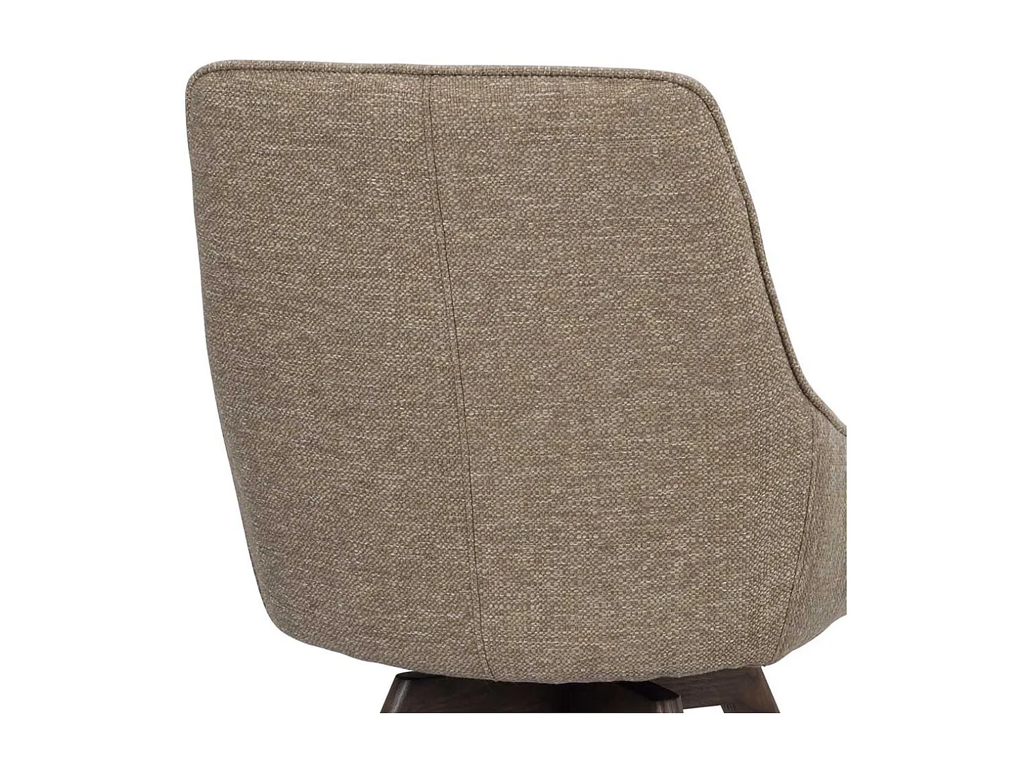 Esszimmerstuhl Polsterstuhl in Beigegrau mit gepolsterter Rückenlehne (2er Set)