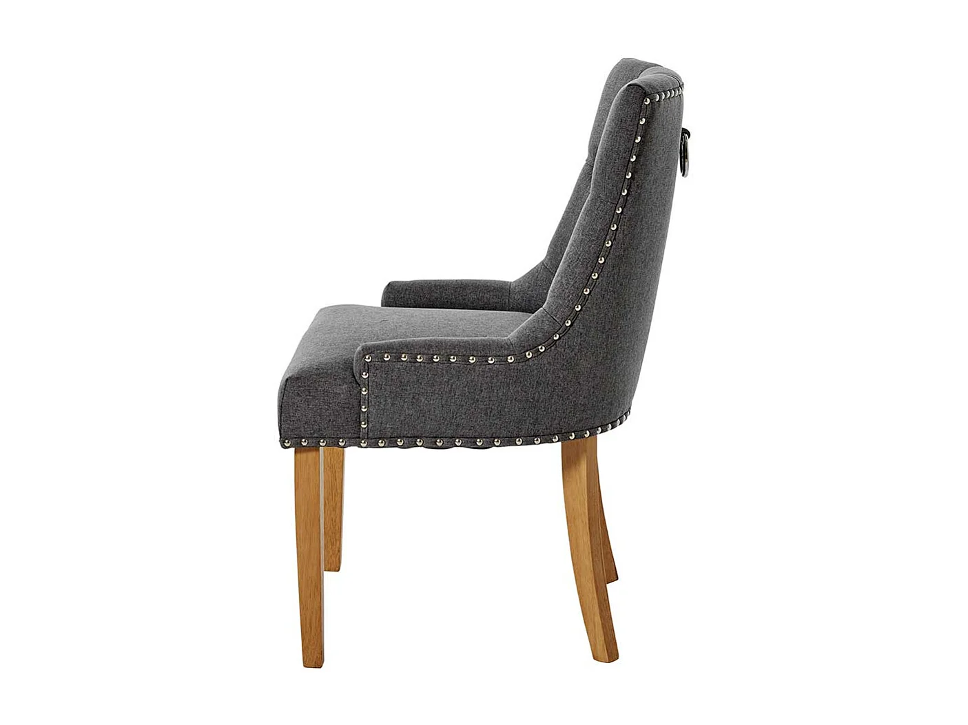 Esstischstuhl Stuhl in Grau und Eichefarben