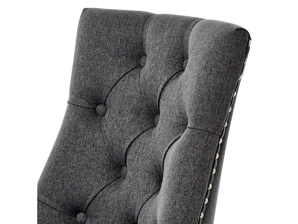 Esstischstuhl Stuhl in Grau und Eichefarben